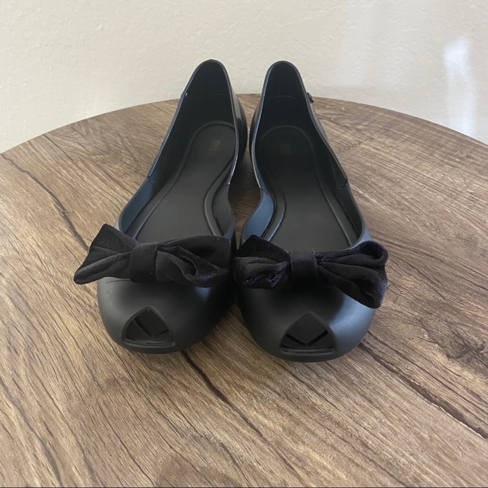 Melissa -Queen VII Peep Toe Flat